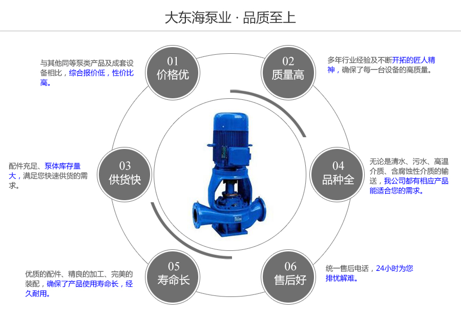 大東海泵業(yè)便拆式離心泵質(zhì)量保證圖