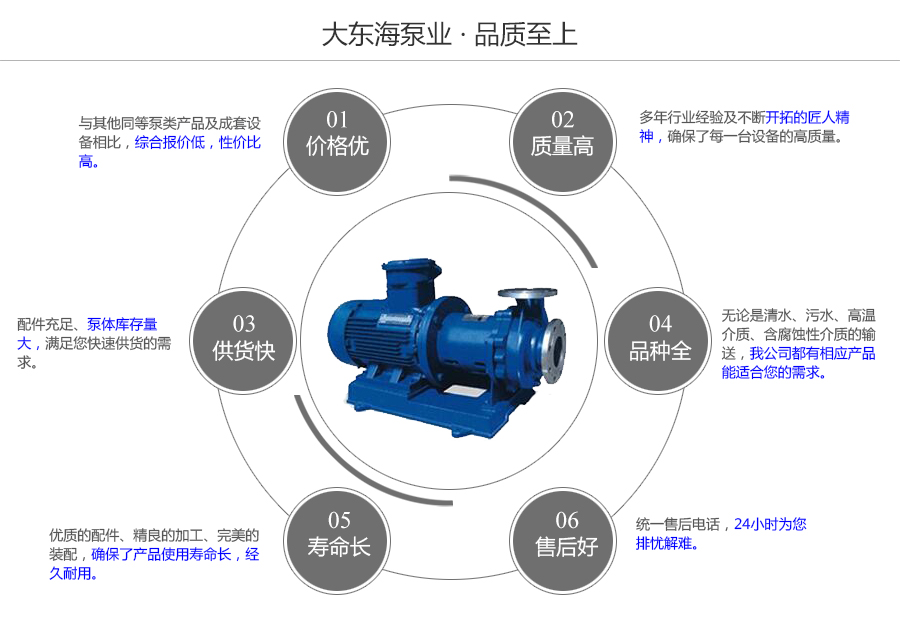 大東海泵業(yè)CQ型磁力驅(qū)動泵質(zhì)量保證圖